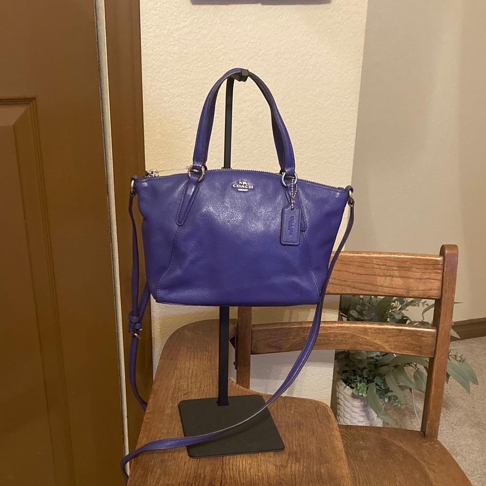 Coach Mini Kelsey Crossbody Stachel Purse Like New! - Picture 2 of 11